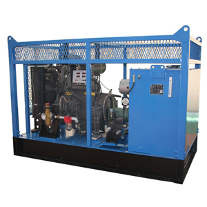 YZC-120II hydraulic power unit(diesel engine)